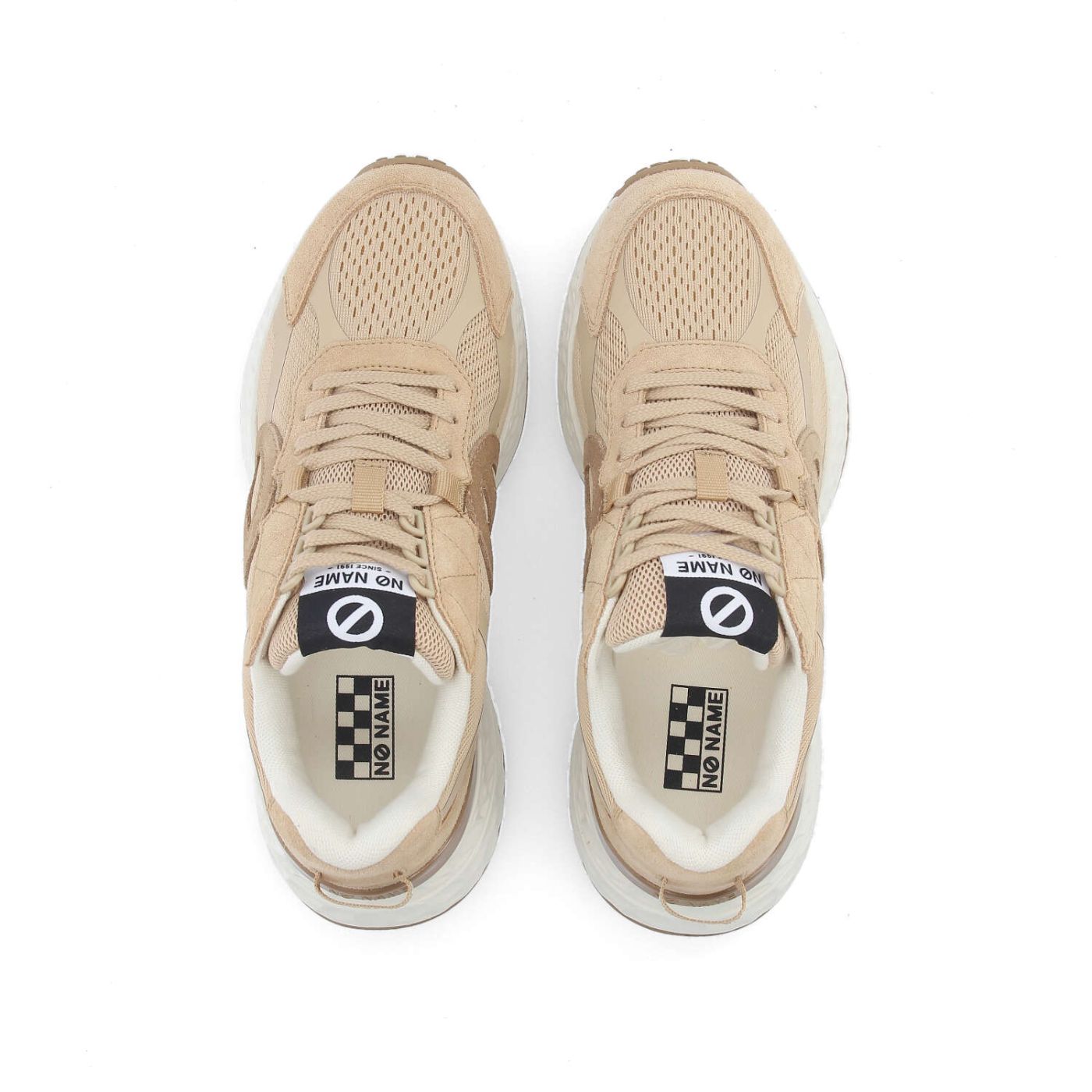 CARTER 2.0 FLY W - KNIT/SUEDE - BEIGE